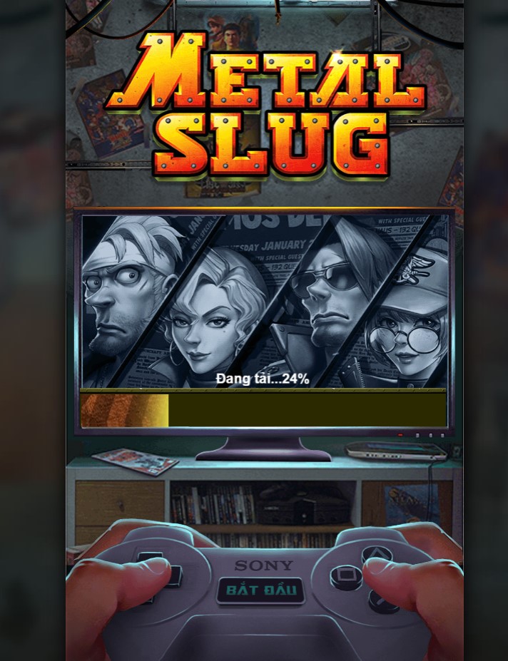 Game nổ hũ Metal Slug trên May88