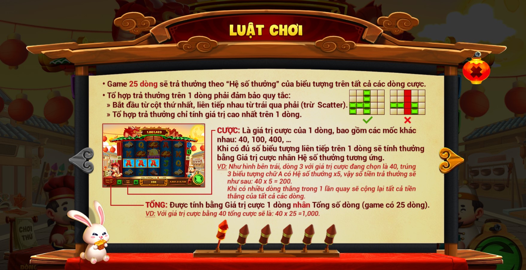 Luật chơi Phá cổ đèn rồng