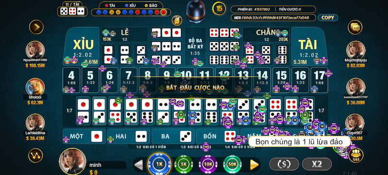 Cách chơi game đơn giản với hình thức cược cặp