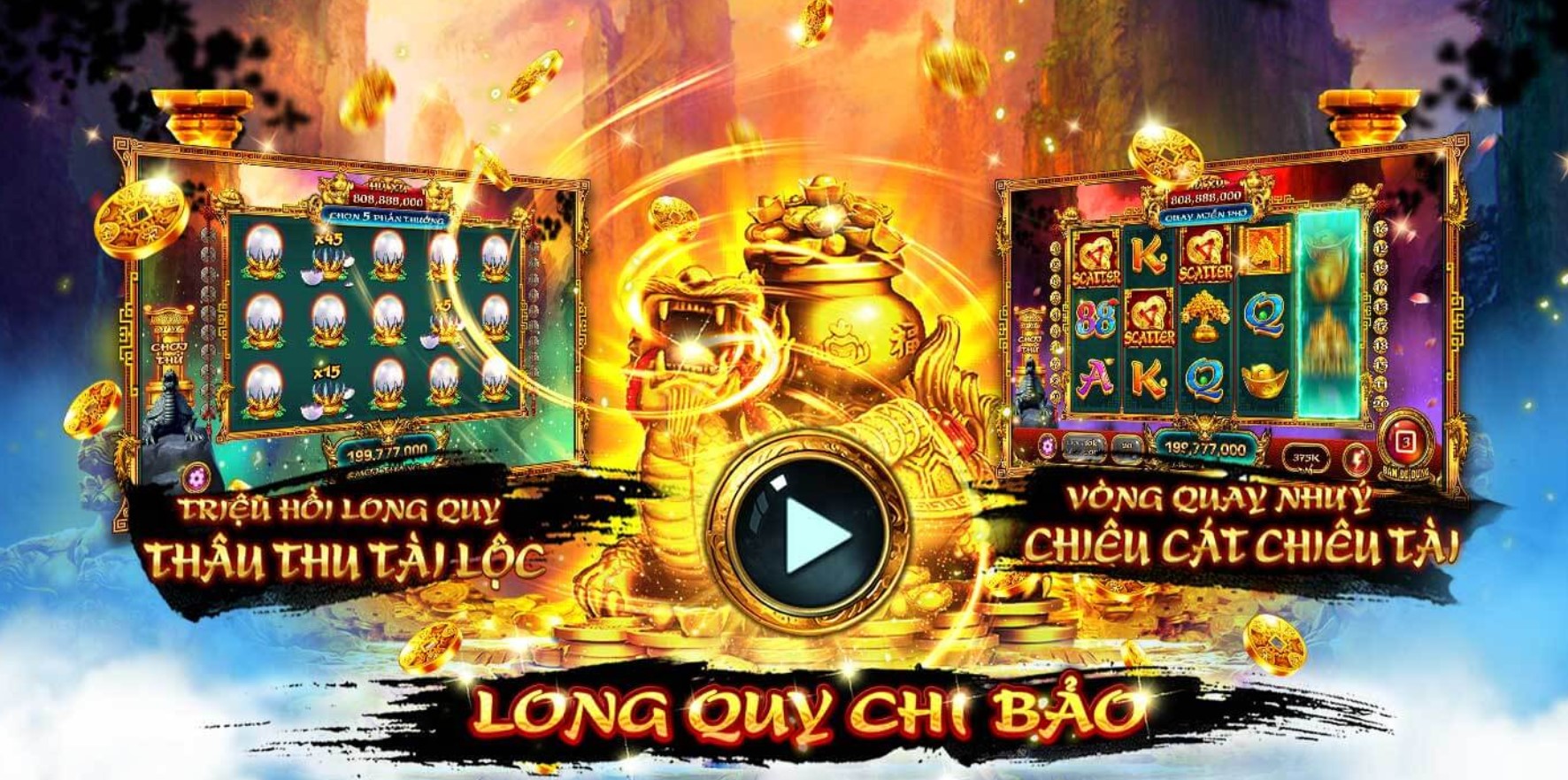 Luật chơi game nổ hũ Long Quy Chi Bảo May88