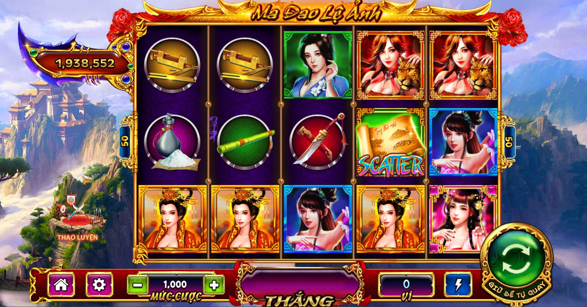 Ma đao lệ ảnh là game nổ hũ siêu đỉnh tại May88