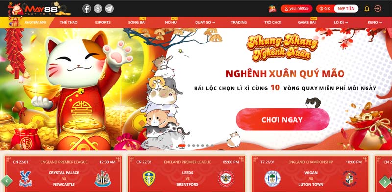 nổ hũ trả vàng may88