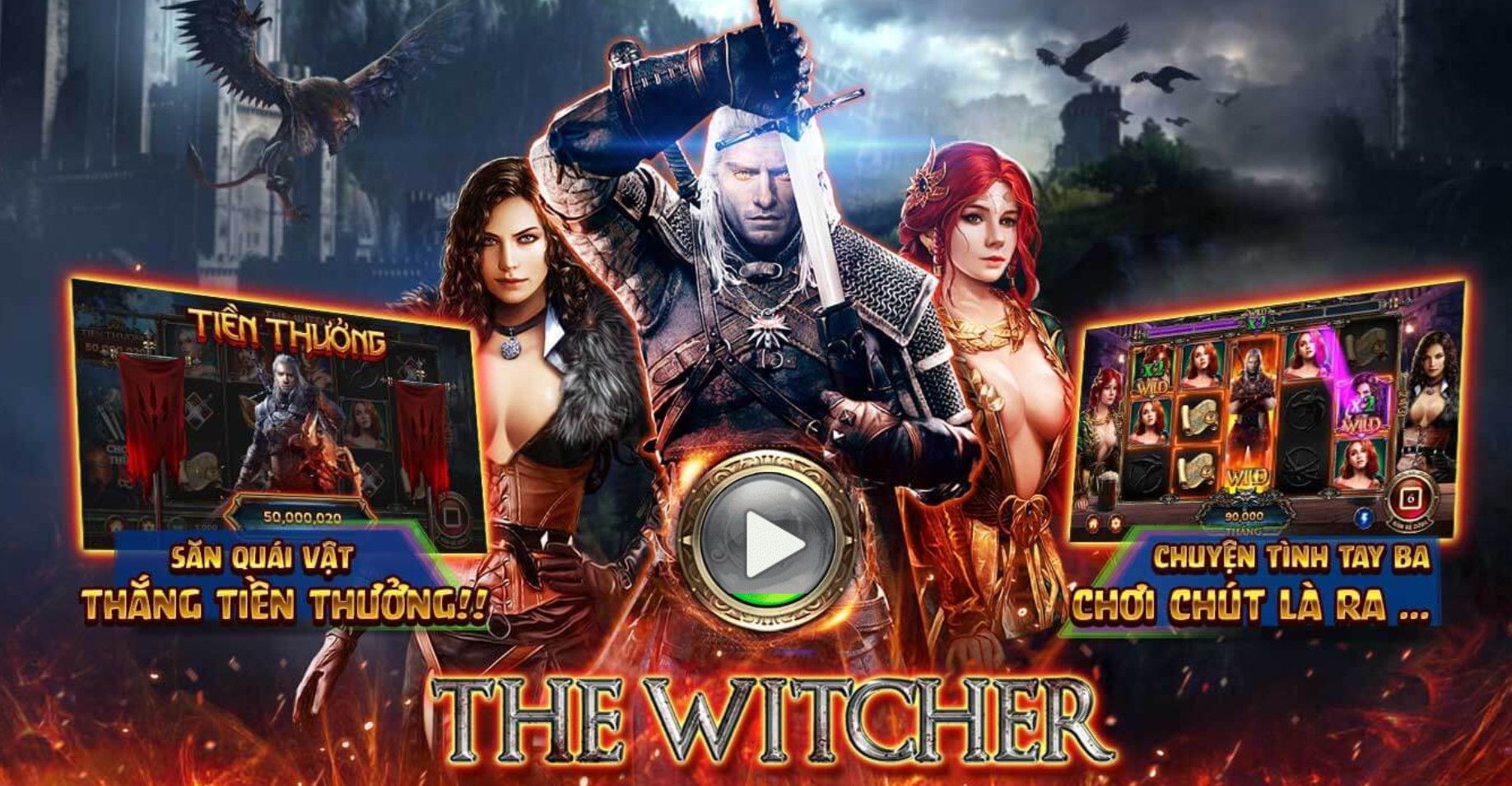 Hướng dẫn chơi The Witcher May88 chi tiết