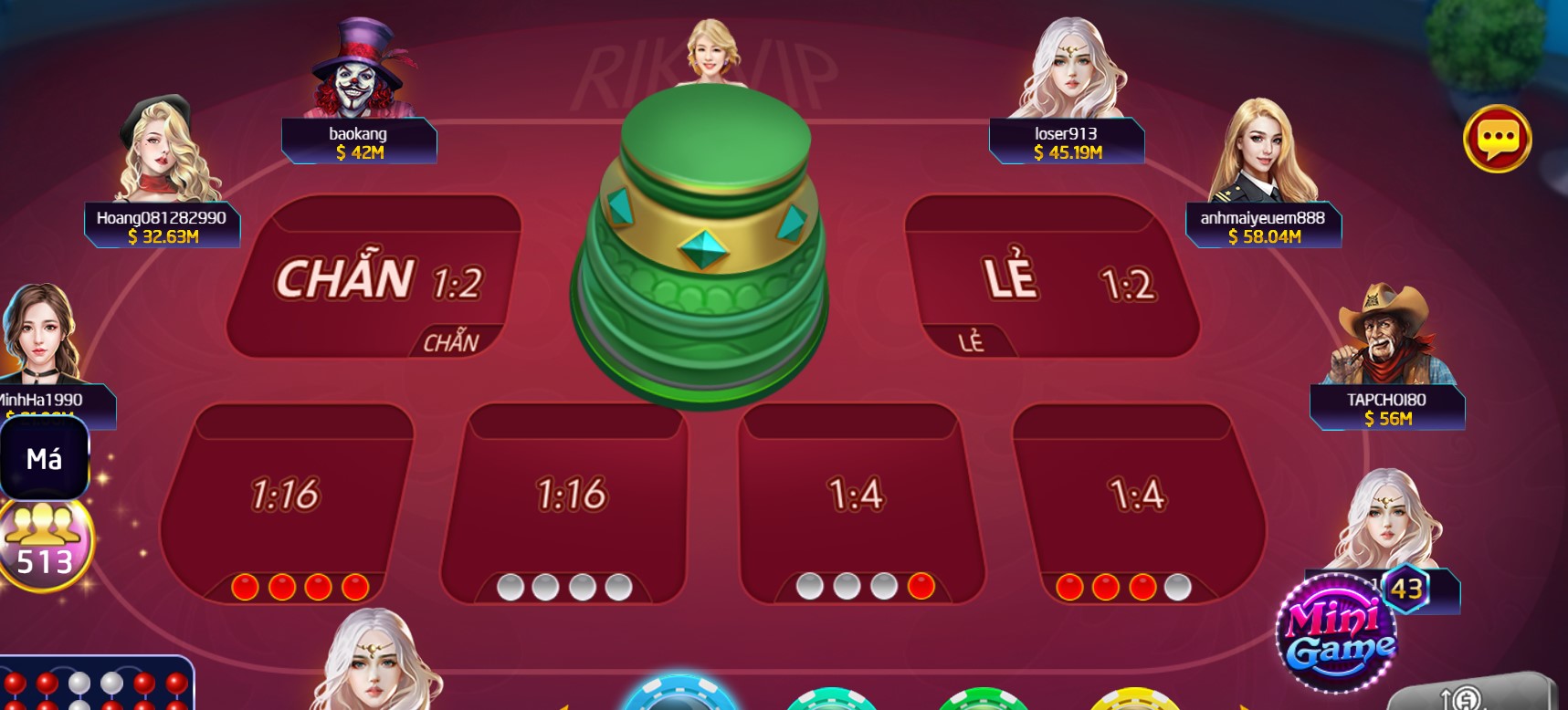 Mẹo chơi game xóc dĩa từ cao thủ May88 vip
