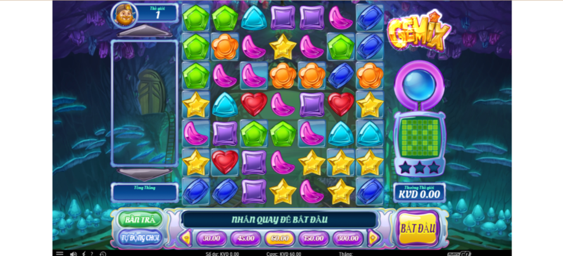 Chơi game Gemix khá đơn đơn giản qua các thao tác nhanh