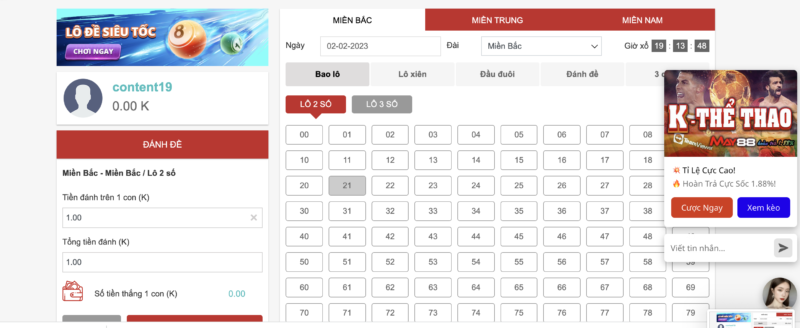 Đôi nét về lô xiên 3 miền tại May88
