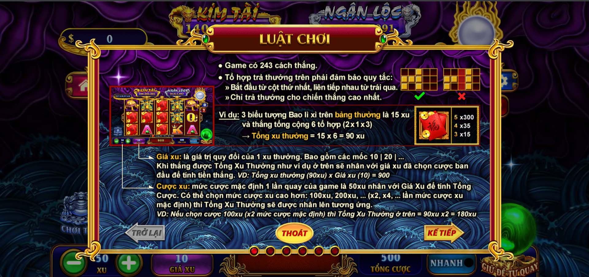 Kho tàng ngũ long may88