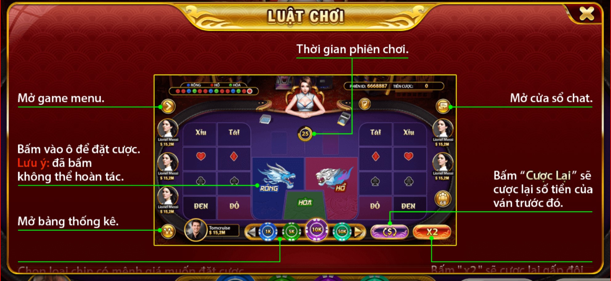 Rồng hổ May88