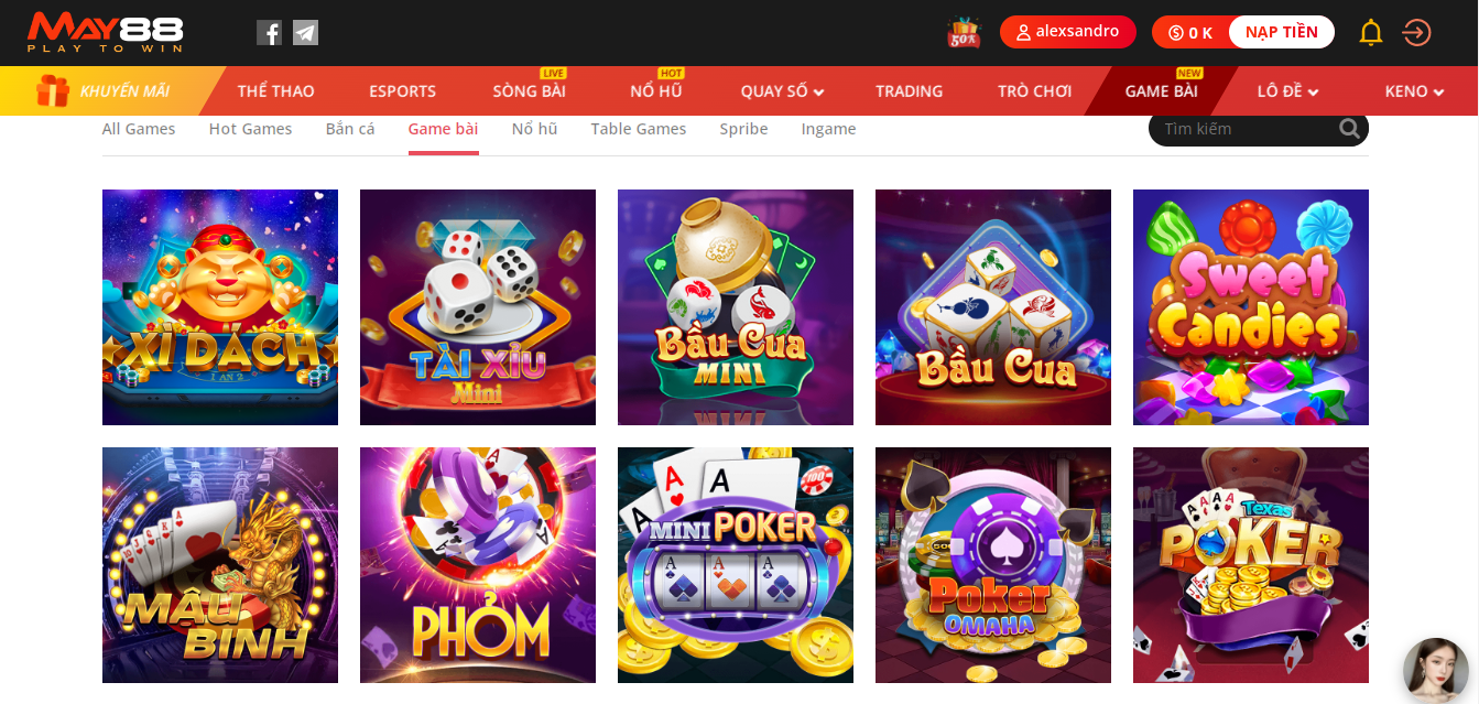 Tìm hiểu luật chơi các game bài tại nhà cái May88